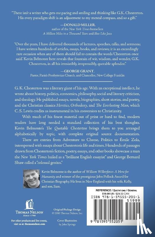 Belmonte, Kevin - The Quotable Chesterton