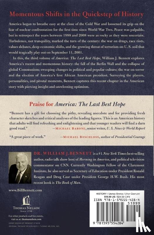 Bennett, William J. - America: The Last Best Hope (Volume III)