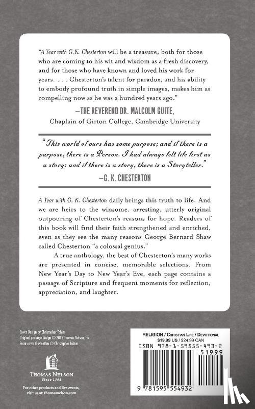  - A Year with G. K. Chesterton