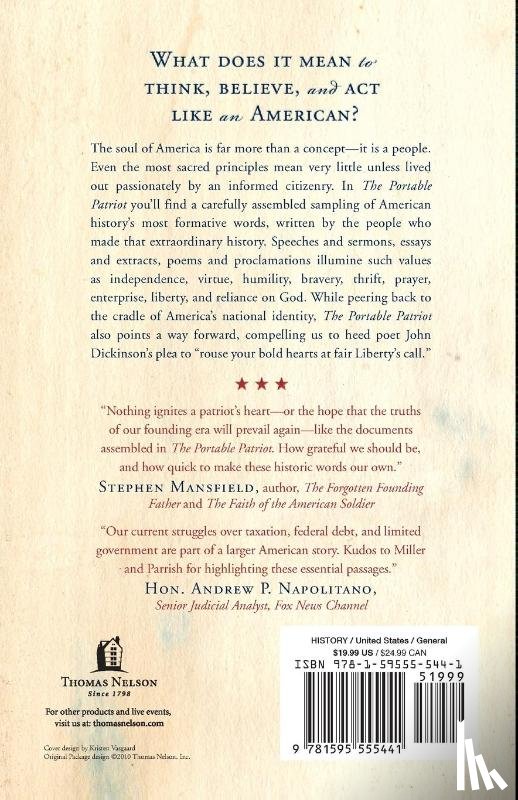 Miller, Joel, Parrish, Kristen - The Portable Patriot