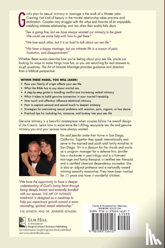Konzen, Tim and Dr. Jennifer - The Art of Intimate Marriage