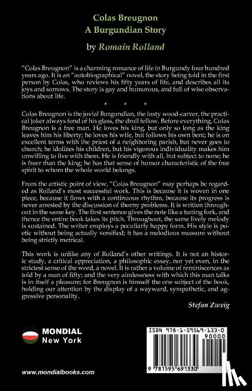 Rolland, Romain - Colas Breugnon (A Burgundian Story)