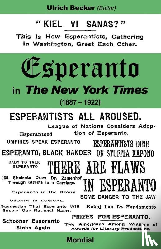 Becker, Ulrich - Esperanto in the New York Times (1887 - 1922)