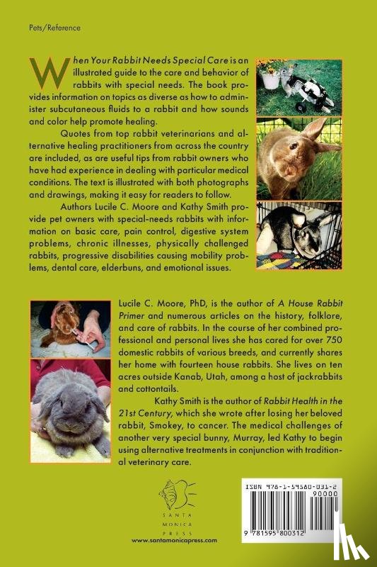Moore, Lucile c, Mead, Marie - When Your Rabbit Needs Special Care