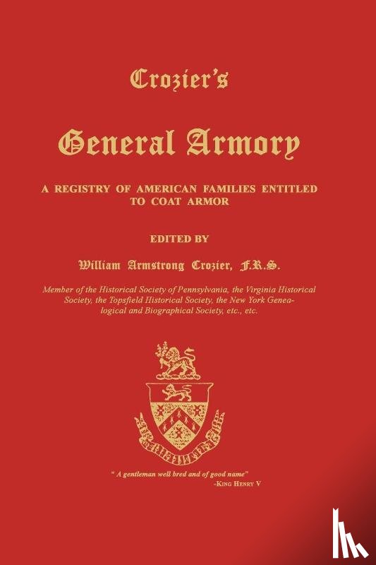 Crozier, William Armstrong - Crozier's General Armory