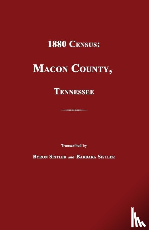 Sistler, Byron H. - 1880 Census