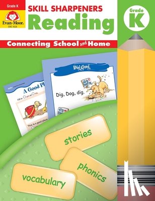 Evan-Moor Educational Publishers - Skill Sharpeners: Reading, Grade Kindergarten Workbook