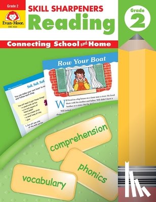Evan-Moor Educational Publishers - Skill Sharpeners: Reading, Grade 2 Workbook