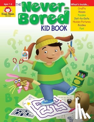 Evan-Moor Educational Publishers - The Never-Bored Kid Book Ages 7-8