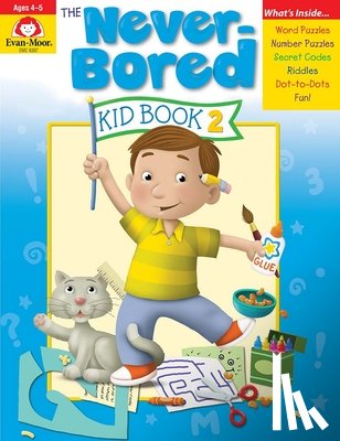 Evan-Moor Educational Publishers - The Never-Bored Kid Book 2, Age 4 - 5 Workbook