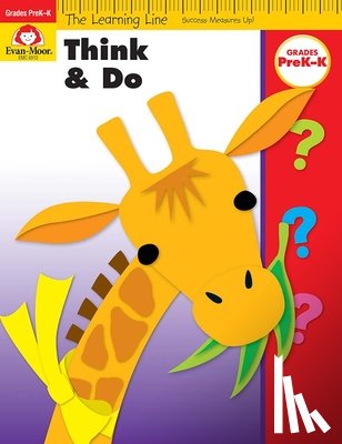 Evan-Moor Educational Publishers - Learning Line: Think and Do, Prek - Kindergarten Workbook