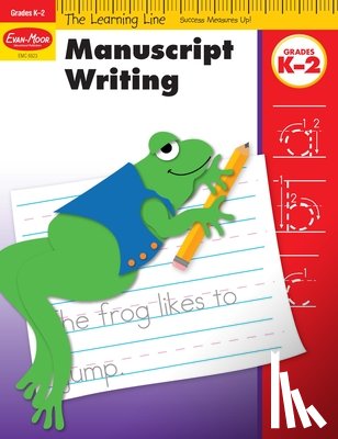 Evan-Moor Educational Publishers - Learning Line: Manuscript Writing, Kindergarten - Grade 2 Workbook