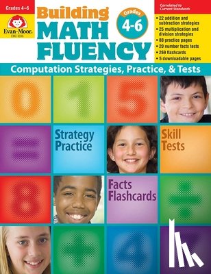 Evan-Moor Educational Publishers - BUILDING MATH FLUENCY GRADES 4