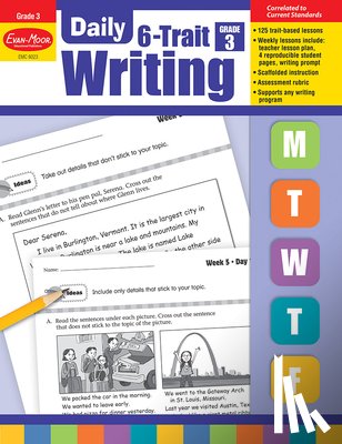 Evan-Moor Educational Publishers - DAILY 6-TRAIT WRITING GRD 3 TE