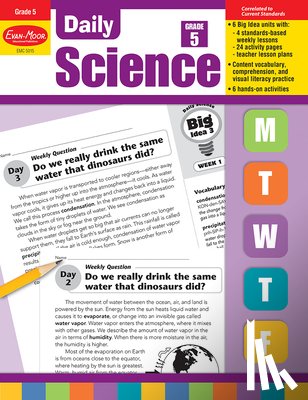 Evan-Moor Educational Publishers - Evan-Moor Educational Publishers: Daily Science, Grade 5 Tea
