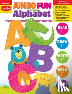 Evan-Moor Educational Publishers - JUMBO FUN W/THE ALPHABET REV/E