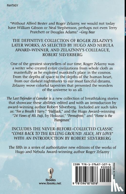 Zelazny, Roger - Last Defender of Camelot
