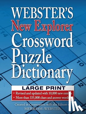 Merriam-Webster - Webster's New Explorer Crossword Puzzle Dictionary, Third Edition, Large Print Edition