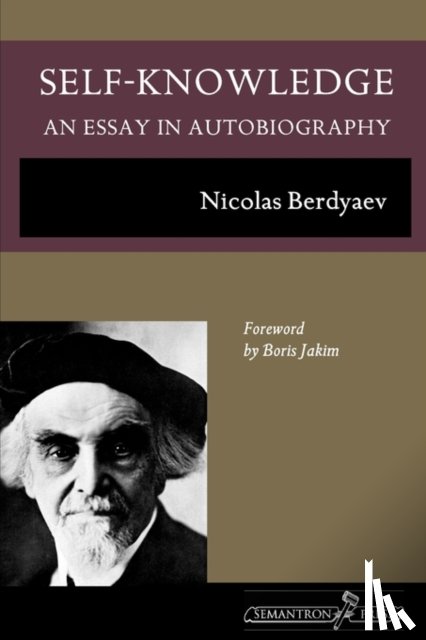 Berdyaev, Nicolas - Self-Knowledge