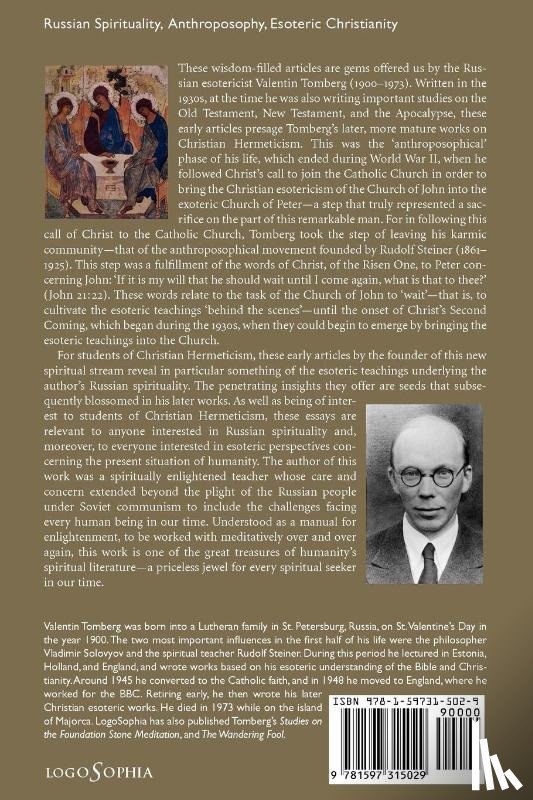 Tomberg, Valentin - Russian Spirituality and Other Essays