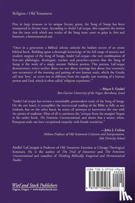 Lacocque, Andre - Romance, She Wrote