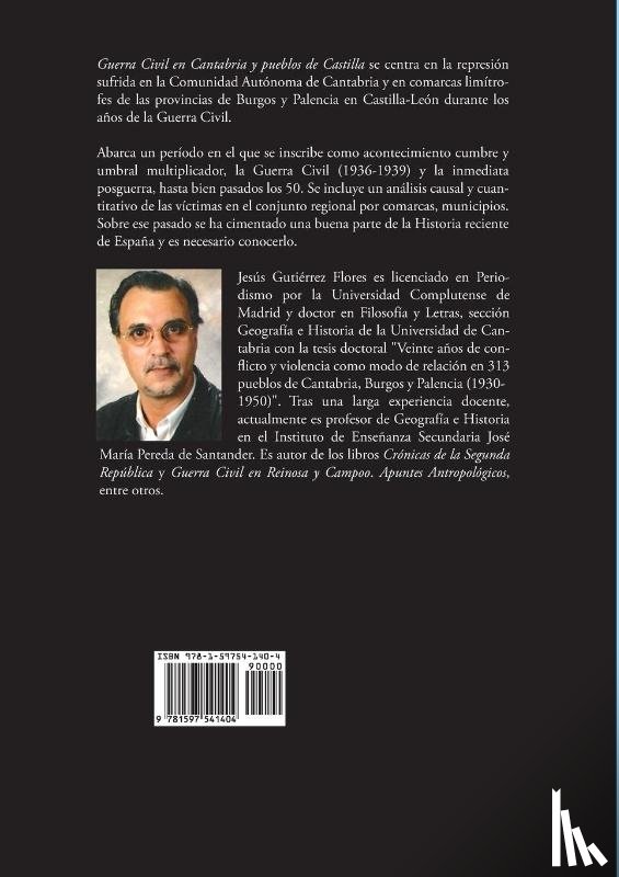 Gutierrez Flores, Jesus - Guerra Civil en Cantabria y pueblos de Castilla
