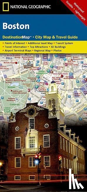 Maps, National Geographic - Maps, N: Boston