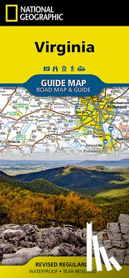 National Geographic Maps - MAP-VIRGINIA MAP 2019/E