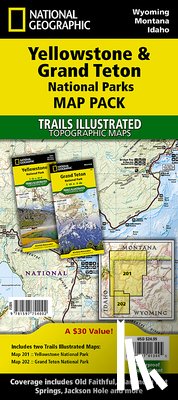 Maps, National Geographic - Yellowstone/grand Teton National Parks, Map Pack Bundle
