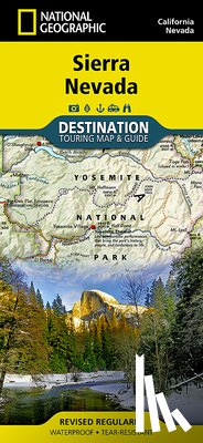 National Geographic Maps - Sierra Nevada Map