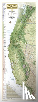 Maps, National Geographic - Pacific Crest Trail, Boxed