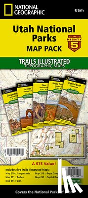 Maps, National Geographic - Utah National Parks [map Pack Bundle] Adventure Map