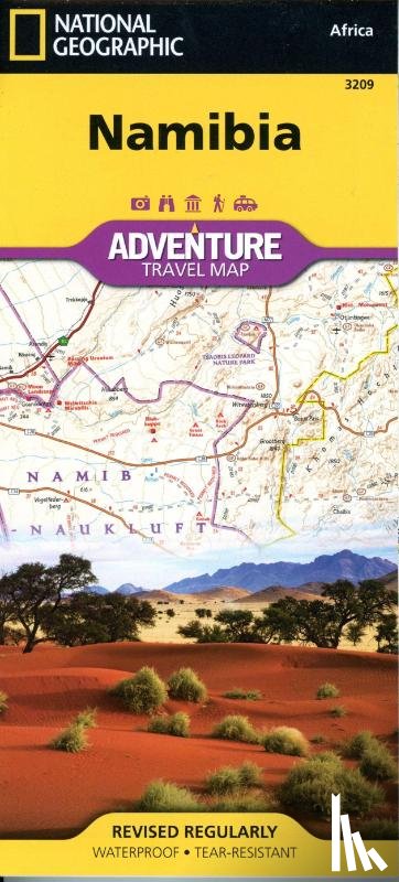 National Geographic Maps - Adventure - Namibia