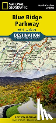 National Geographic Maps - Blue Ridge Parkway, USA
