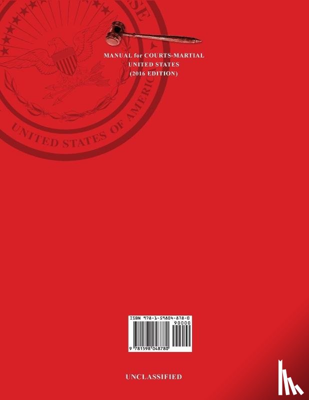 Jsc Military Justice - Manual for Courts-Martial, United States 2016 edition