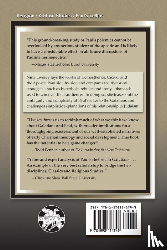 Livesey, Nina E. - Galatians and the Rhetoric of Crisis
