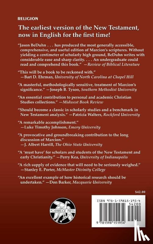 BeDuhn, Jason D. - First New Testament