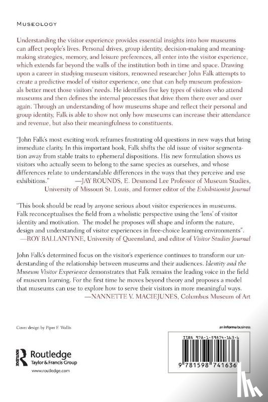 Falk, John H - Identity and the Museum Visitor Experience