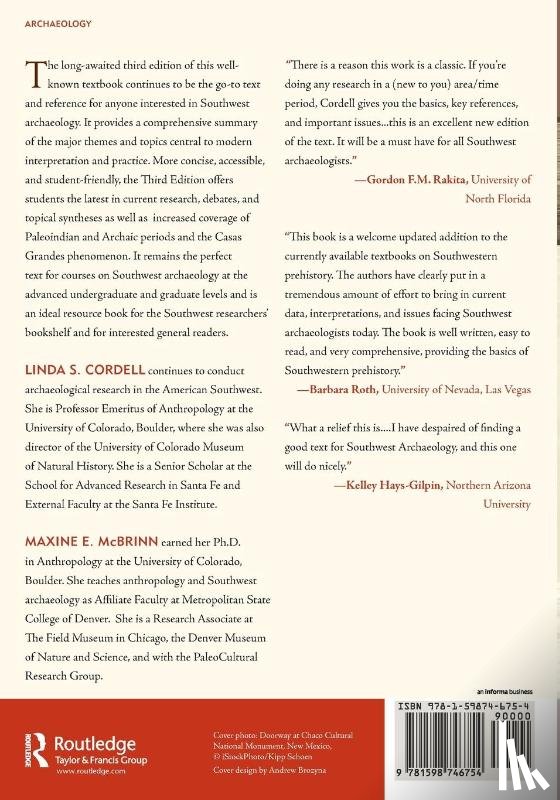 McBrinn, Maxine E., Cordell, Linda S - Archaeology of the Southwest