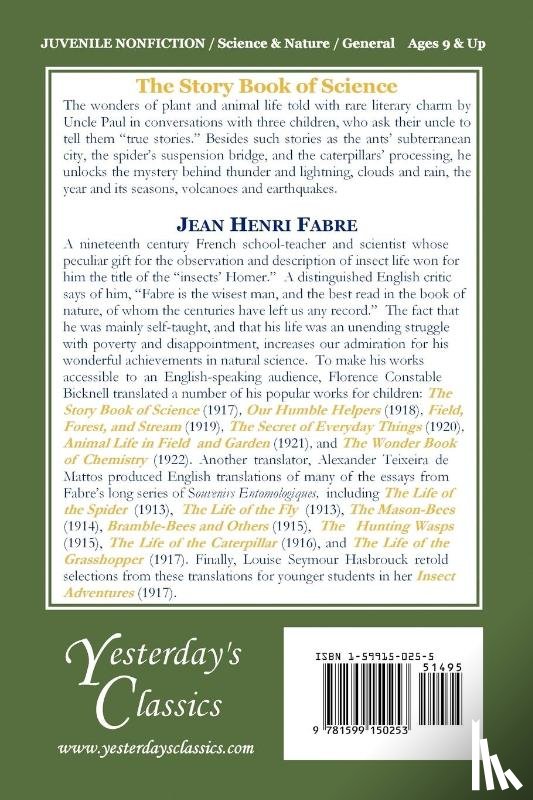 Fabre, Jean - The Story Book of Science