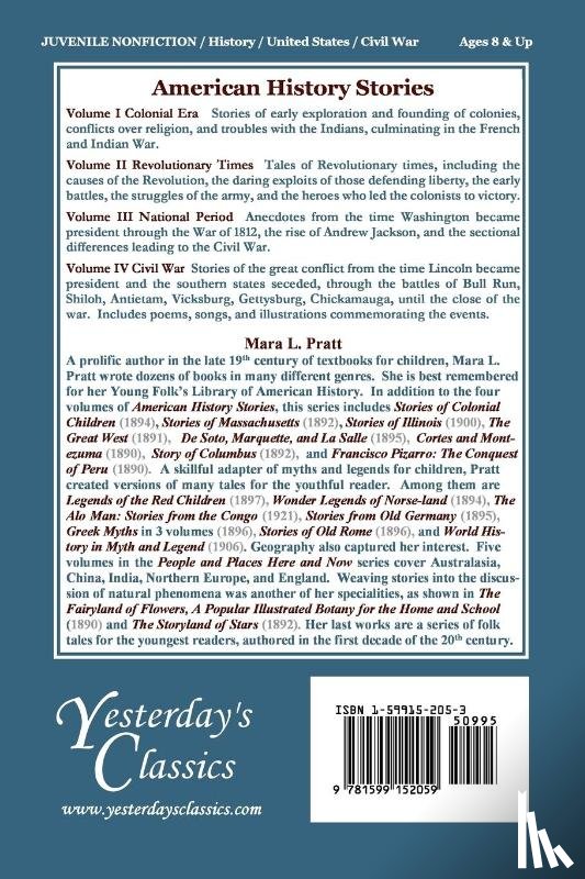 Pratt, Mara L. - American History Stories, Volume IV