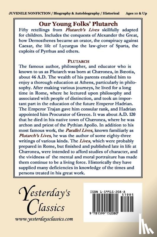 Kaufman, Rosalie - Our Young Folks' Plutarch