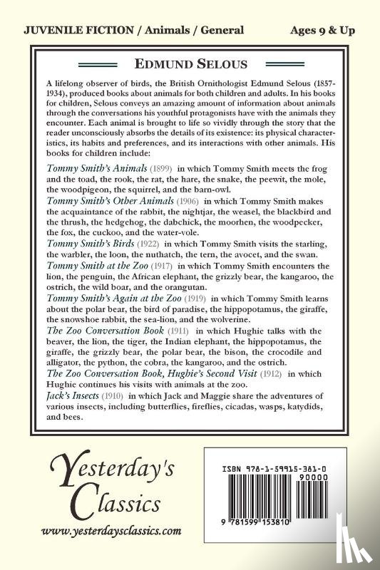 Selous, Edmund - Jack's Insects (Yesterday's Classics)