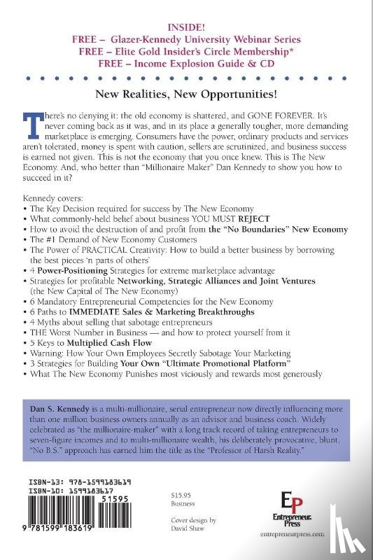 Kennedy, Dan - No B.S. Business Success for the New Economy