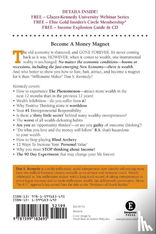 Kennedy, Dan, Entrepreneur Press - No B.S. Wealth Attraction in the New Economy
