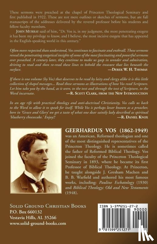 Vos, Geerhardus - Grace and Glory