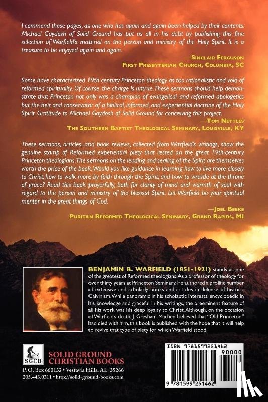 Warfield, Benjamin B - The Person and Work of the Holy Spirit