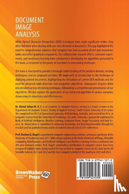 Mac, Akmal Jahan, Ragel, Roshan G. - Document Image Analysis