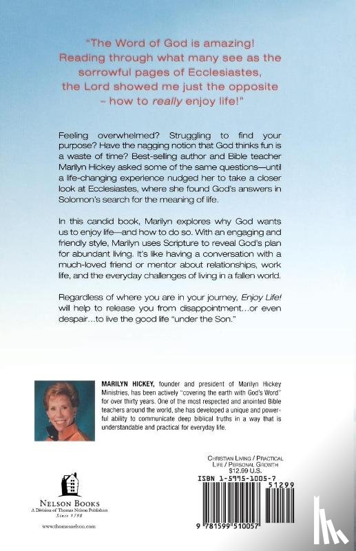 Hickey, Marilyn - Enjoy Life