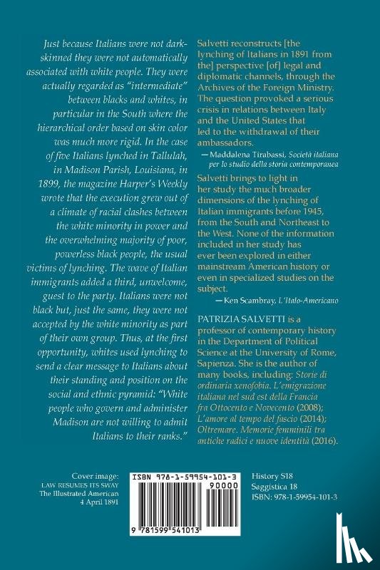 Salvetti, Patrizia - Rope and Soap: Lynchings of Italians in the United States